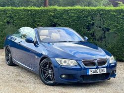 Blue Used 2010 BMW 335 Cabriolet M Sport Cabriolet | £6,949 (Good price)