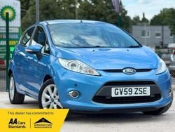 Blue Used 2010 Ford Fiesta Zetec Hatchback | £2,000 (Fair price)