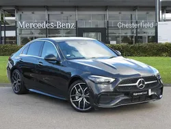 Grey Used 2024 Mercedes C300e AMG Line Premium Plus Sedan | £38,650 (Good price)