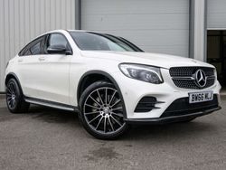 White Used 2016 Mercedes GLC250 AMG line Coupe | £18,990 (Fair price)