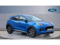 Blue Used 2024 Ford Puma Titanium SUV | £17,373 (Super price)