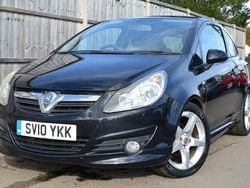 Black Used 2010 Vauxhall Corsa SRi Hatchback | £2,491 (Good price)