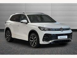 White Used 2025 VW Tiguan R-line SUV | £35,990 (A bit pricey)