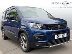 Blue Used 2019 Peugeot Rifter GT-line MPV | £20,501 (Fair price)