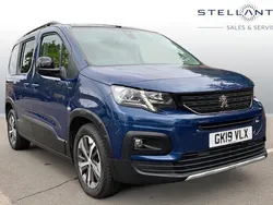 Blue Used 2019 Peugeot Rifter GT-line MPV | £20,681 (Fair price)