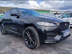Black Used 2016 Jaguar F-Pace R-Sport SUV | £13,495 (Fair price)