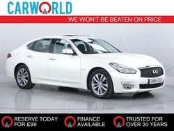 White Used 2017 Infiniti Q70 Premium Sedan | £12,490