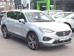 Silver Used 2020 Seat Tarraco XCELLENCE Lux SUV | £18,500 (Fair price)