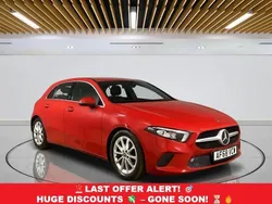 Red Used 2018 Mercedes A180 Premium Hatchback | £14,449 (Fair price)