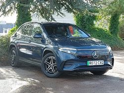 Blue Used 2022 Mercedes EQA250+ AMG line SUV | £21,498 (Fair price)