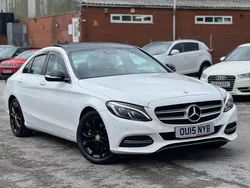 White Used 2015 Mercedes C220 Sedan | £8,950 (Fair price)
