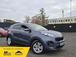 Blue Used 2017 Kia Sportage SUV | £7,495 (Good price)