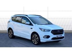 White Used 2017 Ford Kuga ST-Line SUV | £10,669 (Fair price)
