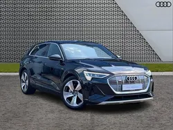 Black Used 2021 Audi e-tron S-Line SUV | £25,999 (A bit pricey)