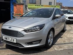 Silver Used 2017 Ford Focus Titanium Hatchback | £7,450 (Fair price)