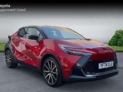 Red/black Used 2024 Toyota C-HR Sport SUV | £30,710 (Expensive)