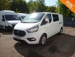 White Used 2022 Ford Transit Custom Limited Cabriolet | £12,995