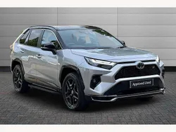 Silver Used 2025 Toyota RAV4 Hybrid Sport SUV | £44,495 (Expensive)