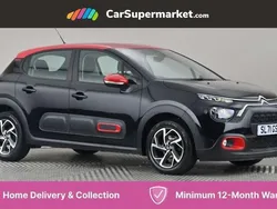 Black Used 2021 Citroën C3 PureTech Hatchback | £9,897 (Fair price)