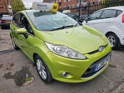 Green Used 2010 Ford Fiesta Zetec Hatchback | £2,495 (Good price)