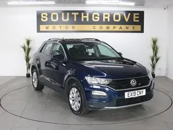 Blue Used 2019 VW T-Roc SE SUV | £15,689 (Fair price)