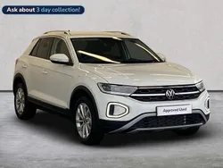 White Used 2023 VW T-Roc Style SUV | £25,690 (Fair price)