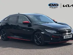 Black Used 2021 Honda Civic SR Hatchback | £13,895 (Fair price)