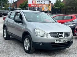 Silver Used 2008 Nissan Qashqai Acenta SUV | £1,490 (Good price)