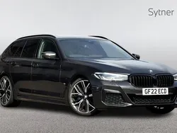 Grey Used 2022 BMW 520 M Sport Estate | £33,000 (Expensive)