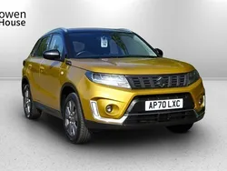 Yellow Used 2020 Suzuki Vitara SZ-T SUV | £11,000 (Fair price)
