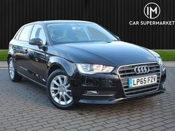 Black Used 2016 Audi A3 Sportback Design Hatchback | £13,485 (Fair price)