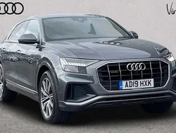 Grey Used 2019 Audi Q8 S-Line SUV | £38,284 (Fair price)