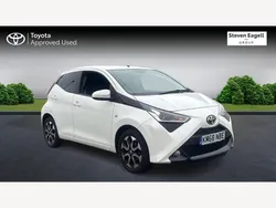 White Used 2018 Toyota Aygo X-plore Hatchback | £8,649 (A bit pricey)