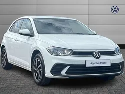 White Used 2023 VW Polo Life Hatchback | £16,400 (Fair price)