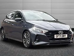 Aurora grey Used 2021 Hyundai i20 N Line Hatchback | £13,795 (Fair price)