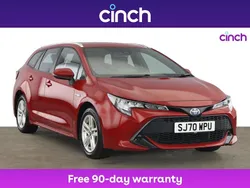 Red Used 2020 Toyota Corolla Estate | £14,889 (Fair price)