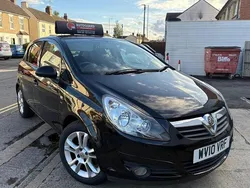 Black Used 2010 Vauxhall Corsa Hatchback | £3,295 (Fair price)