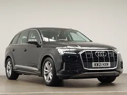 Black Used 2021 Audi Q7 Sport SUV | £34,998 (Fair price)