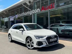 White Used 2024 Audi A3 e-tron S-Line Hatchback | £27,490 (Fair price)