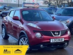 Red Used 2013 Nissan Juke Acenta SUV | £5,775 (Good price)