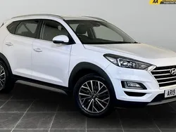 White Used 2019 Hyundai Tucson Premium SUV | £14,295 (Fair price)