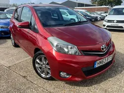 Red Used 2013 Toyota Yaris SR Hatchback | £6,221 (Fair price)