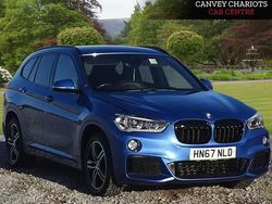 Blue Used 2017 BMW X1 M Sport SUV | £9,500 (Fair price)