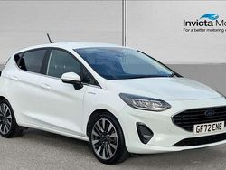 White Used 2022 Ford Fiesta Titanium X Hatchback | £13,240 (Fair price)