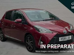 Red Used 2018 Toyota Yaris Hybrid Hatchback | £12,990 (Fair price)