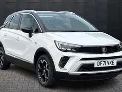 White Used 2022 Vauxhall Crossland Ultimate SUV | £15,099 (Fair price)