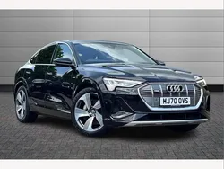 Black Used 2020 Audi e-tron Sportback S-Line SUV | £26,395 (Fair price)