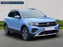 Yellow New 2025 VW T-Cross Match SUV | £22,656 (Fair price)