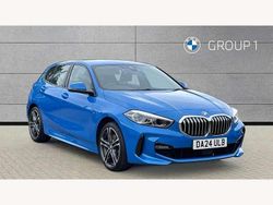 Blue Used 2024 BMW 118 M Sport Hatchback | £24,609 (Fair price)