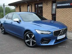 Blue Used 2018 Volvo S90 R-Design Sedan | £14,495 (Good price)